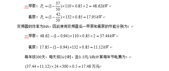 森兰变频器在化肥厂的应用 - 石油石化 - 希望森兰科技股份有限公司